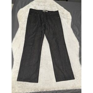 Noiz Mens Black‎ Denim Straight Jeans Y2K Pants Size 38x32